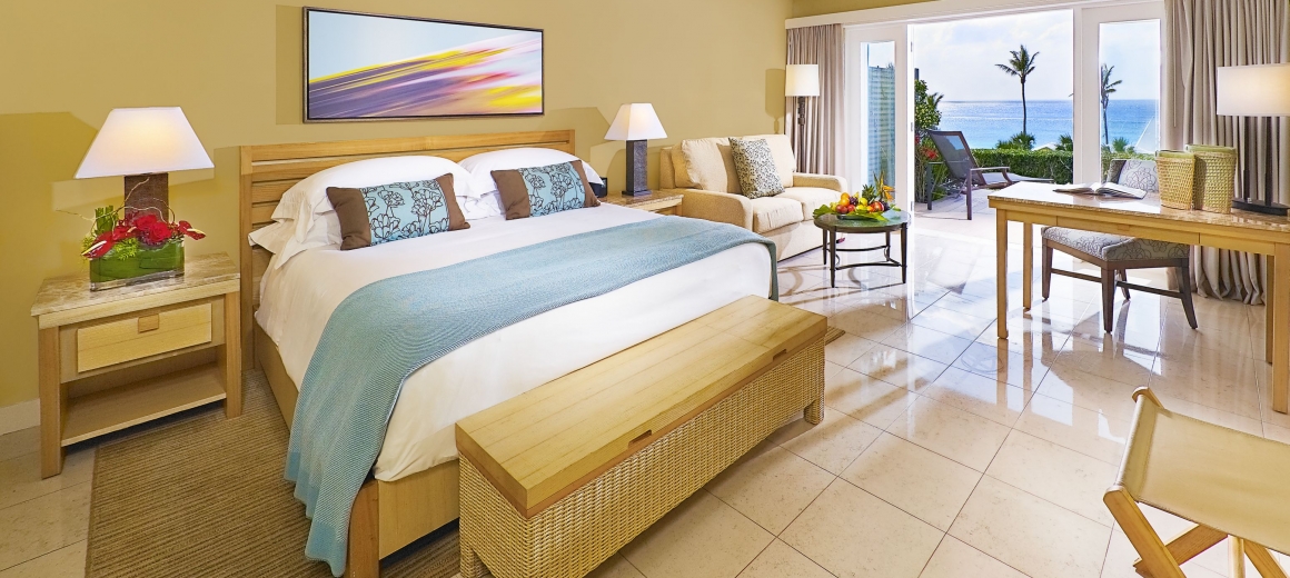 Our Premiere Ocean View Room lets you enjoy unforgettable views. Relax in your luxurious Accommodations while enjoying the refreshing ocean breeze on your private balcony. Ocean View Rooms | Oceanfront Bermuda Resort